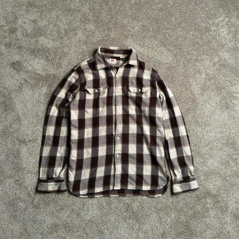 LEVI'S EARTH TONE HEAVYWEIGHT FLANNEL